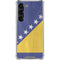 Bosnia and Herzegovina Flag Distressed Galaxy S23 Clear Case